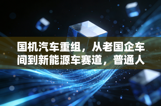 国机汽车重组，从老国企车间到新能源车赛道，普通人能摸到的产业红利窗口？