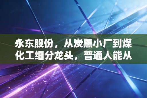 永东股份,从炭黑小厂到煤化工细分龙头,普通人能从它的20年发家史学到什么?
