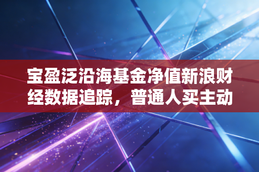 宝盈泛沿海基金净值新浪财经数据追踪，普通人买主动基金踩坑又回血的3年复盘