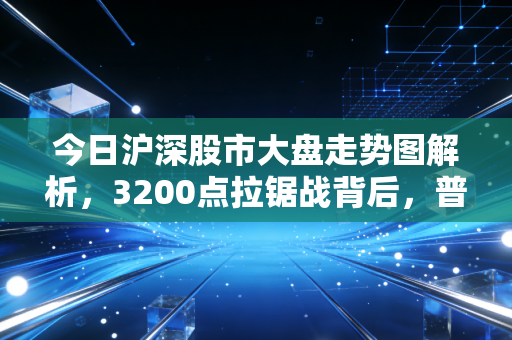 今日沪深股市大盘走势图解析，3200点拉锯战背后，普通人该怎么避开赚指数不赚钱的坑？