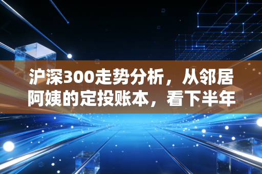 沪深300走势分析,从邻居阿姨的定投账本,看下半年的布局逻辑