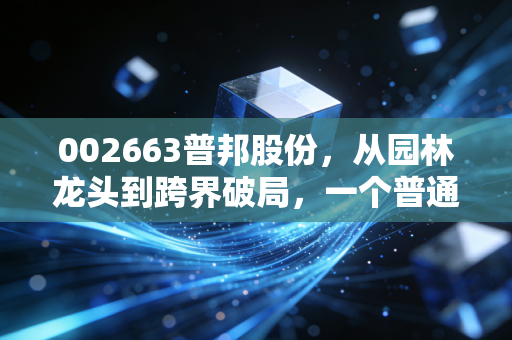 002663普邦股份，从园林龙头到跨界破局，一个普通散户的3年持有观察