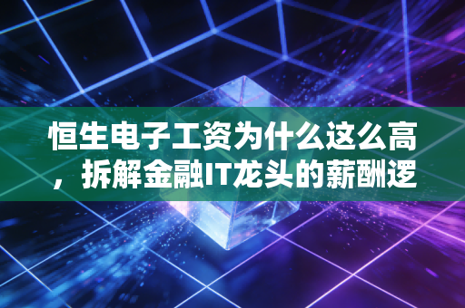 恒生电子工资为什么这么高，拆解金融IT龙头的薪酬逻辑和普通人的上车路径