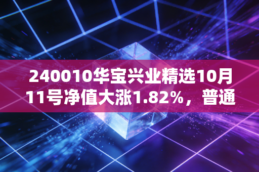 240010华宝兴业精选10月11号净值大涨1.82%，普通打工人持有3年的真实感悟与基金投资避坑指南