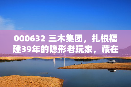 000632 三木集团,扎根福建39年的隐形老玩家,藏在跨境电商与旧城更新里的增长新逻辑