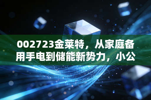 002723金莱特，从家庭备用手电到储能新势力，小公司的逆袭逻辑藏在你我日常里