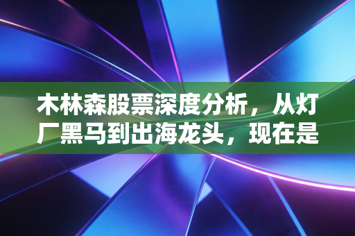 木林森股票深度分析，从灯厂黑马到出海龙头，现在是布局的好时机吗？
