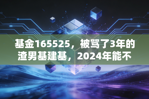 基金165525，被骂了3年的渣男基建基，2024年能不能打个翻身仗？