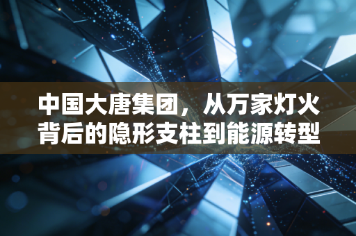 中国大唐集团，从万家灯火背后的隐形支柱到能源转型浪潮里的开路先锋