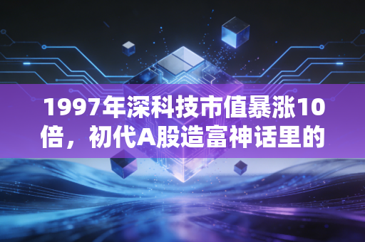 1997年深科技市值暴涨10倍，初代A股造富神话里的普通人悲欢与长期主义真相