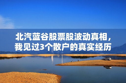 北汽蓝谷股票股波动真相,我见过3个散户的真实经历,读懂了新能源车投资的底层逻辑