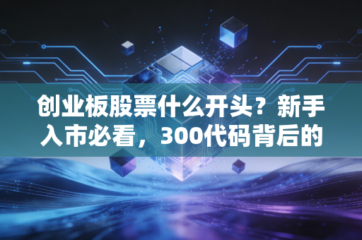 创业板股票什么开头?新手入市必看,300代码背后的规则、机遇与避坑指南