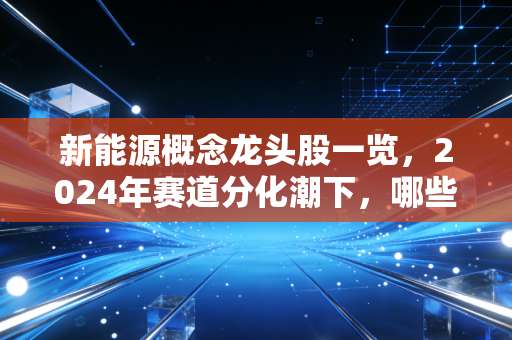 新能源概念龙头股一览，2024年赛道分化潮下，哪些真龙头值得拿3年？