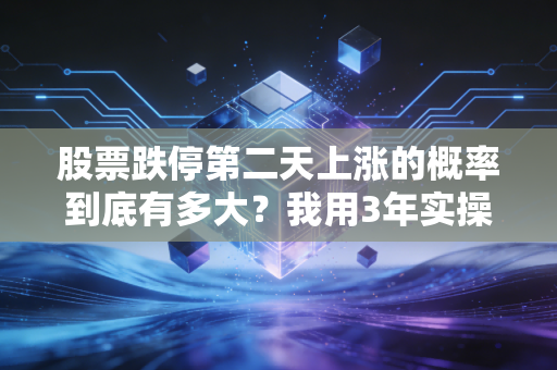 股票跌停第二天上涨的概率到底有多大?我用3年实操数据和2个真人案例给你讲透