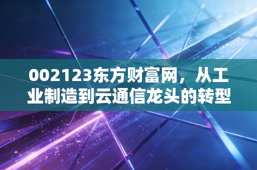 002123东方财富网，从工业制造到云通信龙头的转型路，散户老张3年持仓的得与失