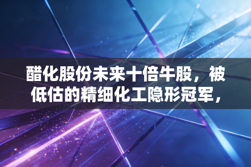 醋化股份未来十倍牛股，被低估的精细化工隐形冠军，普通人能抓住的下一个时代红利？