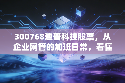 300768迪普科技股票，从企业网管的加班日常，看懂网安细分赛道的成长逻辑与投资风险