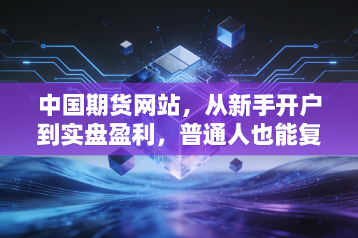 中国期货网站，从新手开户到实盘盈利，普通人也能复制的期货入门避坑指南