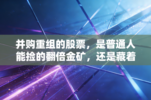 并购重组的股票，是普通人能捡的翻倍金矿，还是藏着镰刀的资本陷阱？
