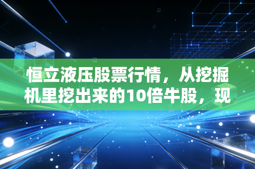 恒立液压股票行情，从挖掘机里挖出来的10倍牛股，现在还能上车吗？