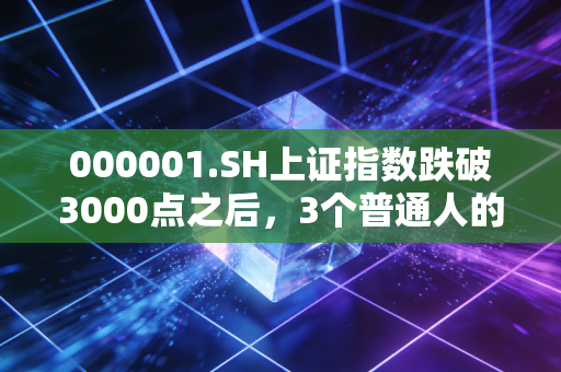 000001.SH上证指数跌破3000点之后，3个普通人的理财沉浮，和我对未来3年的市场判断
