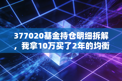 377020基金持仓明细拆解，我拿10万买了2年的均衡老将，到底把钱投去了哪？