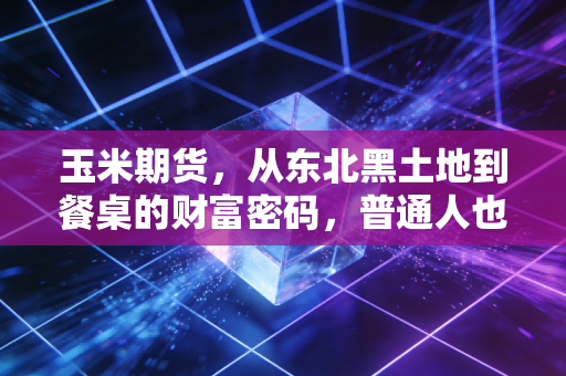 玉米期货,从东北黑土地到餐桌的财富密码,普通人也能摸透的农产品投资逻辑