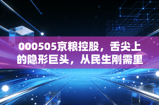 000505京粮控股,舌尖上的隐形巨头,从民生刚需里挖出来的投资逻辑