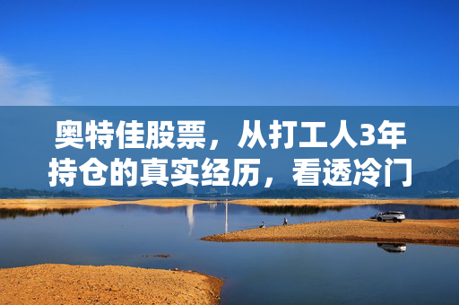 奥特佳股票,从打工人3年持仓的真实经历,看透冷门制造股的赚钱逻辑