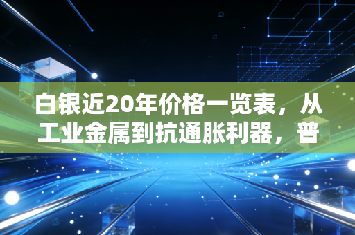白银近20年价格一览表,从工业金属到抗通胀利器,普通人的小体量投资藏着多少机会?