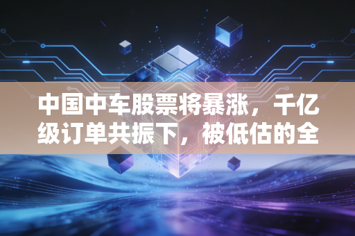 中国中车股票将暴涨,千亿级订单共振下,被低估的全球轨交龙头正在迎来价值重估