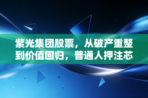 紫光集团股票,从破产重整到价值回归,普通人押注芯片赛道的踩坑与启示