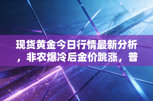现货黄金今日行情最新分析，非农爆冷后金价跳涨，普通投资者要不要赶这波上车风口？