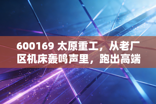 600169 太原重工,从老厂区机床轰鸣声里,跑出高端装备制造的潜力股