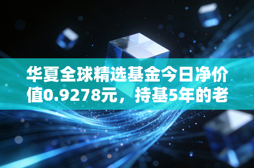 华夏全球精选基金今日净价值0.9278元,持基5年的老基民,给你说说全球配置的坑与甜