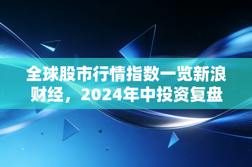 全球股市行情指数一览新浪财经，2024年中投资复盘，普通人怎么靠全球配置躺赢？
