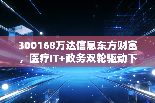 300168万达信息东方财富,医疗IT+政务双轮驱动下,2024年的估值修复逻辑到底踩中了哪些普通人能看懂的风口?