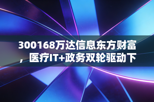 300168万达信息东方财富，医疗IT+政务双轮驱动下，2024年的估值修复逻辑到底踩中了哪些普通人能看懂的风口？
