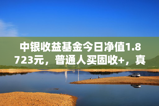 中银收益基金今日净值1.8723元,普通人买固收+,真的能躺赢吗?
