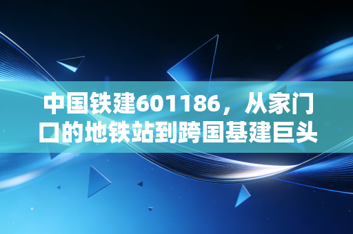 中国铁建601186，从家门口的地铁站到跨国基建巨头，藏在国之重器里的投资逻辑