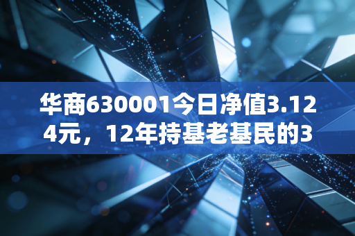 华商630001今日净值3.124元,12年持基老基民的3条赚钱真相,比跟风抄作业有用10倍