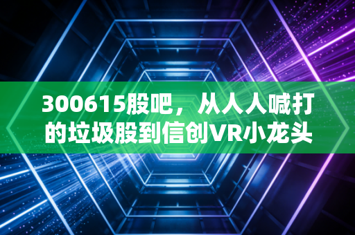 300615股吧，从人人喊打的垃圾股到信创VR小龙头，我18个月的持仓经验能给你什么启发？