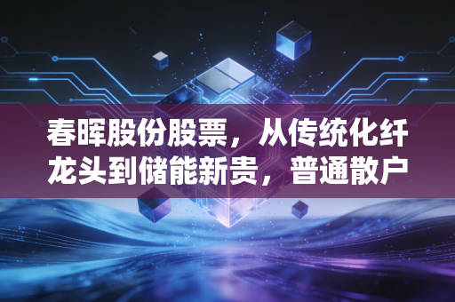 春晖股份股票,从传统化纤龙头到储能新贵,普通散户踩对行业风口的3个真实启示