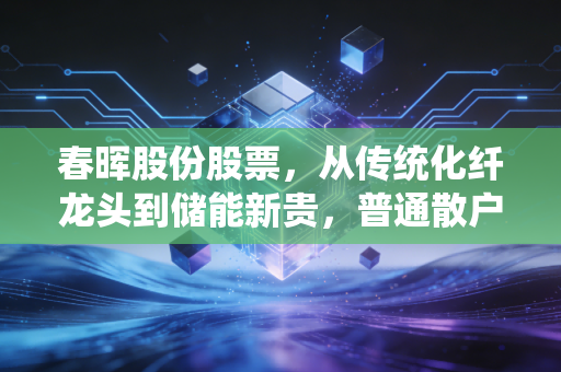 春晖股份股票，从传统化纤龙头到储能新贵，普通散户踩对行业风口的3个真实启示