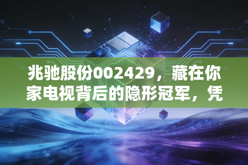 兆驰股份002429，藏在你家电视背后的隐形冠军，凭啥穿越行业周期赚遍全球？