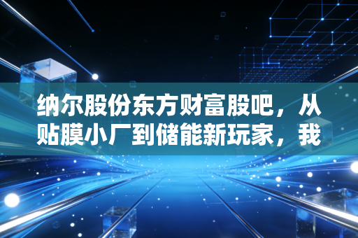 纳尔股份东方财富股吧，从贴膜小厂到储能新玩家，我蹲了3个月看透散户的盈亏逻辑