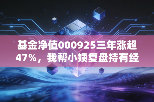 基金净值000925三年涨超47%，我帮小姨复盘持有经历，普通人投基真的不用瞎折腾