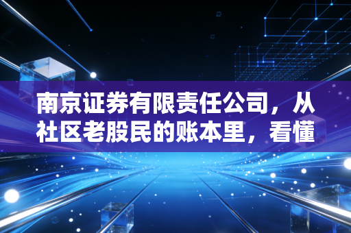 南京证券有限责任公司，从社区老股民的账本里，看懂本土券商的温度型服务逻辑