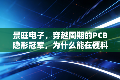 景旺电子,穿越周期的PCB隐形冠军,为什么能在硬科技赛道站稳脚跟?
