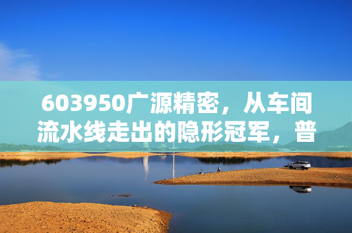 603950广源精密，从车间流水线走出的隐形冠军，普通人能不能搭这趟产业风口的车？